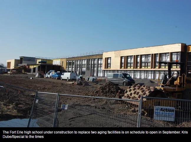 New FE high school on schedule for September opening